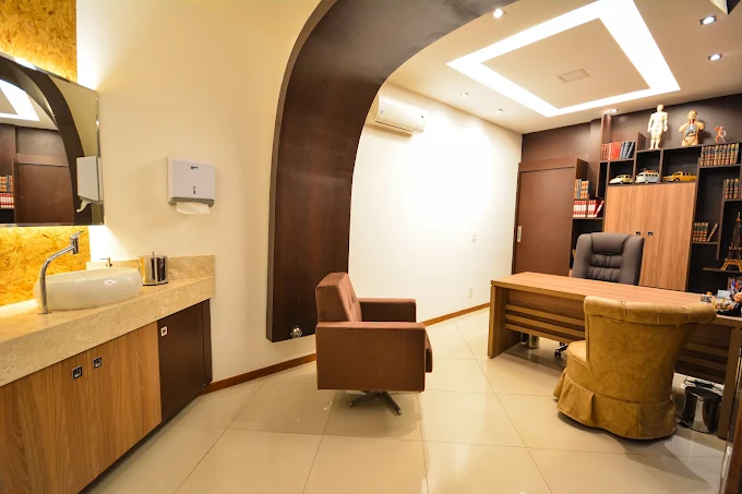 Sala de atendimento da Clínica Takahashi, em Taguatinga